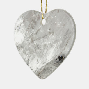 quartz crystal zen love healing stone sparkles ceramic tree decoration