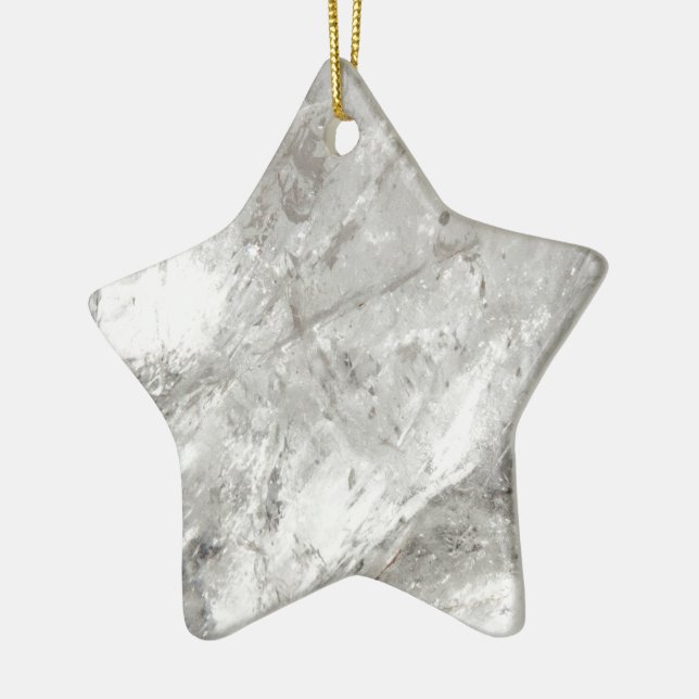 quartz crystal zen love healing stone sparkles ceramic tree decoration (Left)