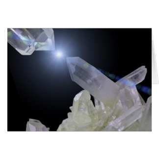 Quartz Crystals Card