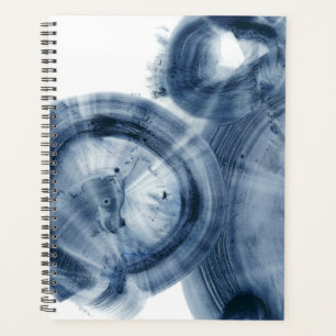 Quasars - Inky Blue Circles Planner