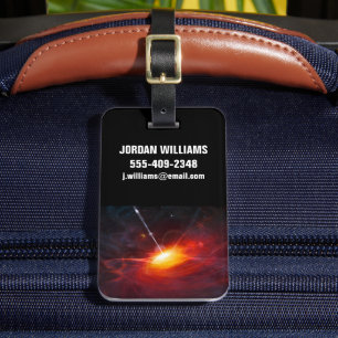 Quasars. Luggage Tag