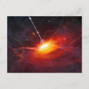 Quasars. Postcard