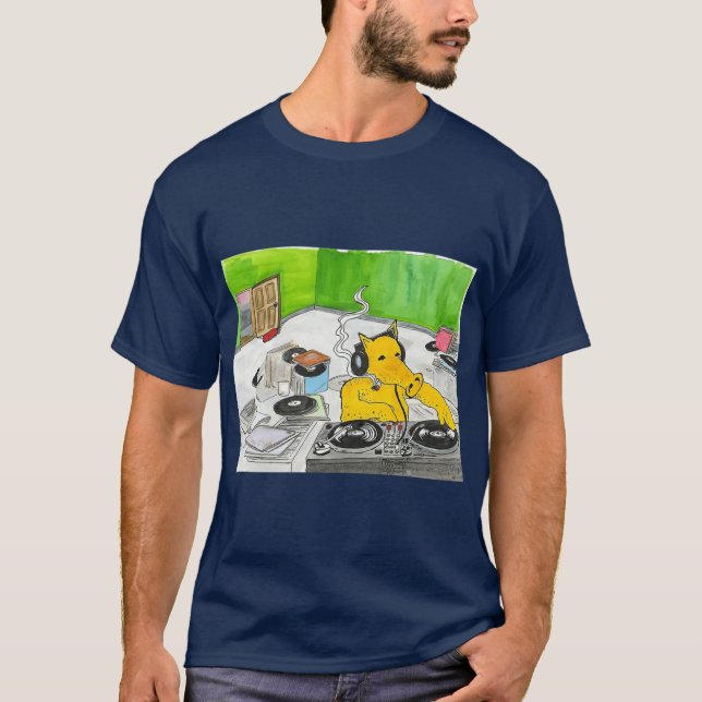 Quasimoto DJ friends T-Shirt (Front)