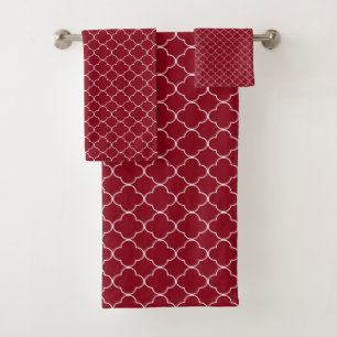 Quatrefoil Bath Towel Set