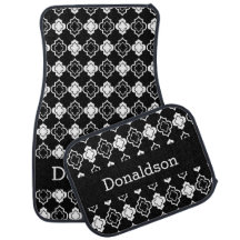 Quatrefoil Black & White Pattern | DIY Colour