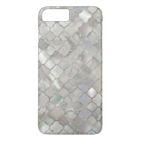 Quatrefoil Moroccan Pattern Mother of Pearl