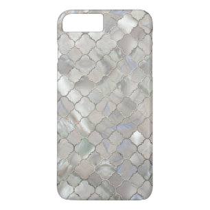 Quatrefoil Moroccan Pattern Mother of Pearl iPhone 8 Plus/7 Plus Case