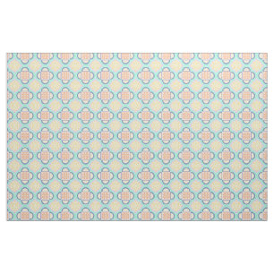 Quatrefoil Pastel Fabric