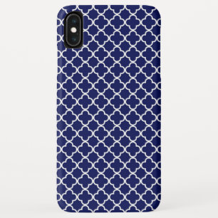 Quatrefoil Pattern iPhone XS Max Case