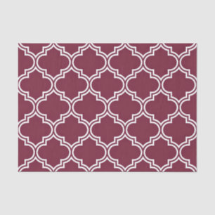 Quatrefoil Pattern Tissue Paper