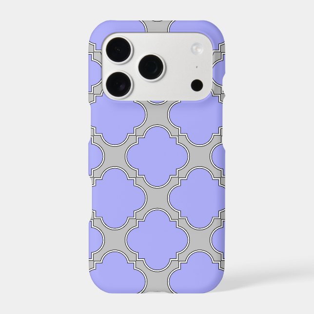 Quatrefoil periwinkle and gray (Back)
