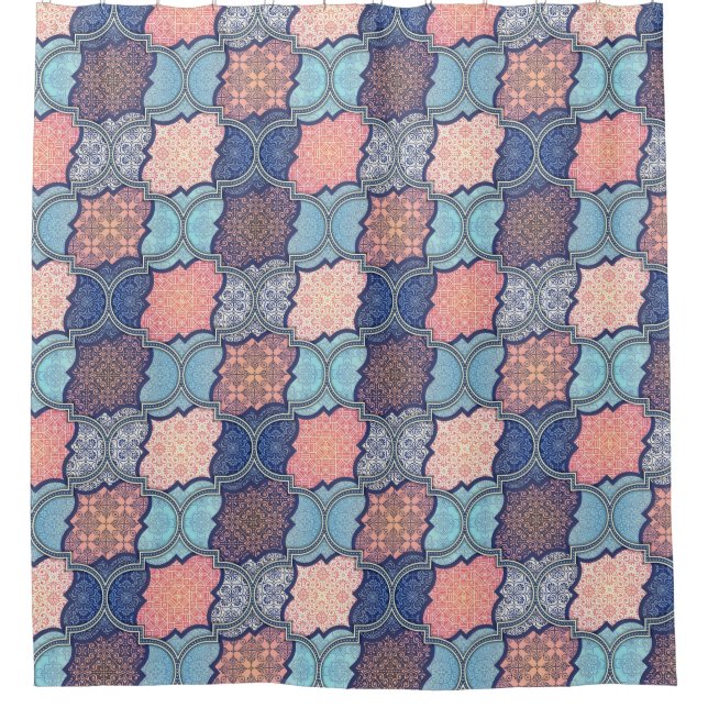 Quatrefoil Shower Curtain (Front)