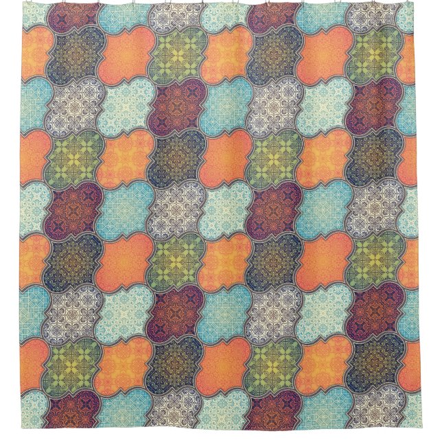 Quatrefoil Shower Curtain (Front)