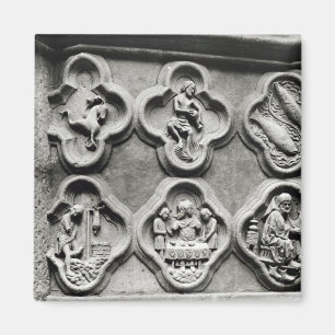 Quatrefoils with the Signs of the Zodiac Magnet