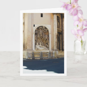 Quattro Fontane, The River Tiber, Rome, Italy Card