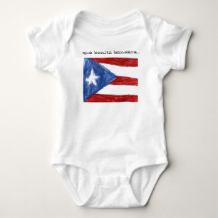 que bonita bandera... baby bodysuit