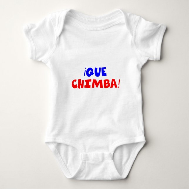 QUE CHIMBA BABY BODYSUIT (Front)