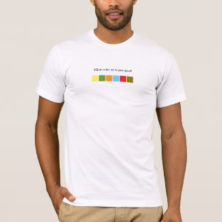 ¿Qué colour es tu pee pee? T-Shirt