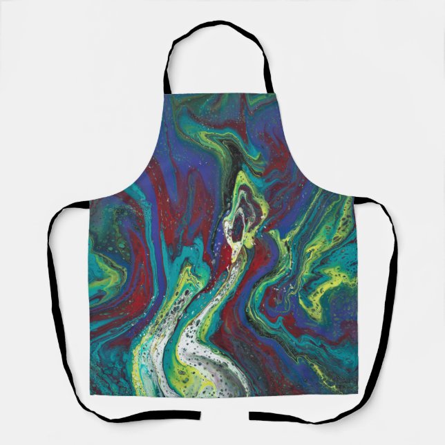 Que Sera 1 Abstract Apron (Front)