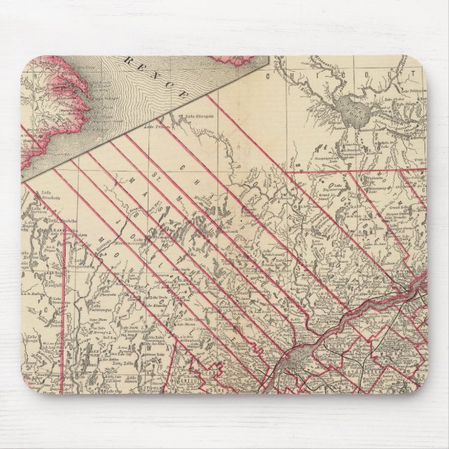 Quebec 3 mouse mat (Front)