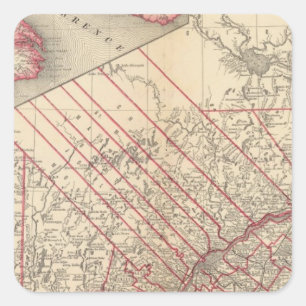 Quebec 3 square sticker