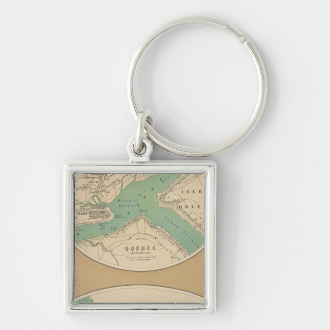Quebec and its Environments Key Ring (Front)