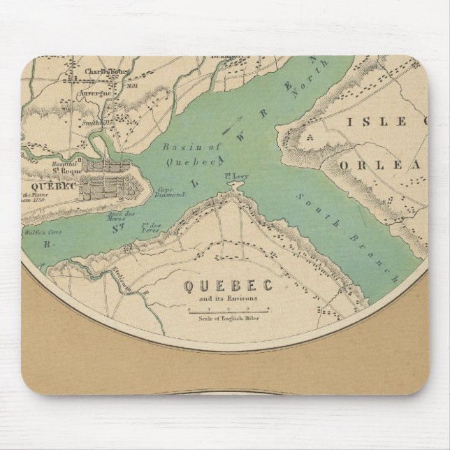 Quebec and its Environments Mouse Mat (Front)