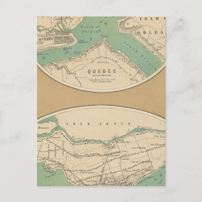 Quebec and its Environments Postcard (Front)
