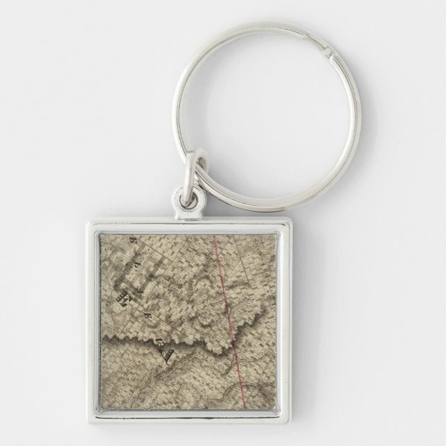 Quebec, Canada 3 Key Ring (Front)