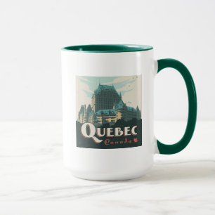 Quebec Canada   Château Frontenac Mug