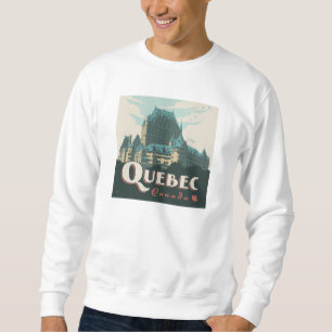 Quebec Canada Château Frontenac Sweatshirt