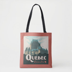 Quebec Canada   Château Frontenac Tote Bag