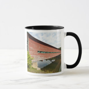 Quebec, Canada. Galipeault covered bridge in Mug