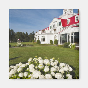 Quebec, Canada. Historic Hotel Tadoussac, 3 Magnet