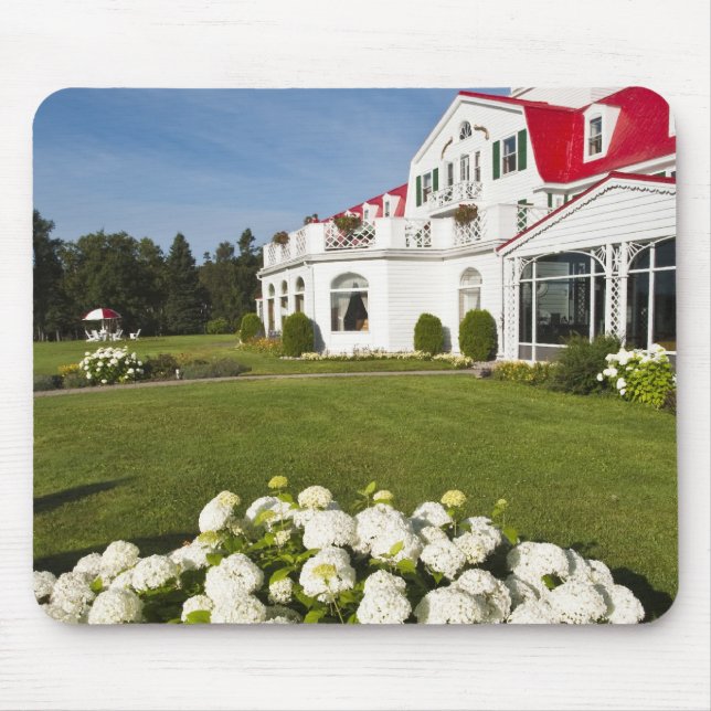 Quebec, Canada. Historic Hotel Tadoussac, 3 Mouse Mat (Front)