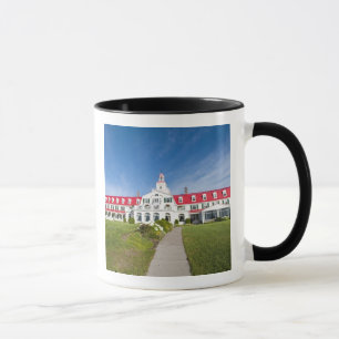 Quebec, Canada. Historic Hotel Tadoussac, Mug