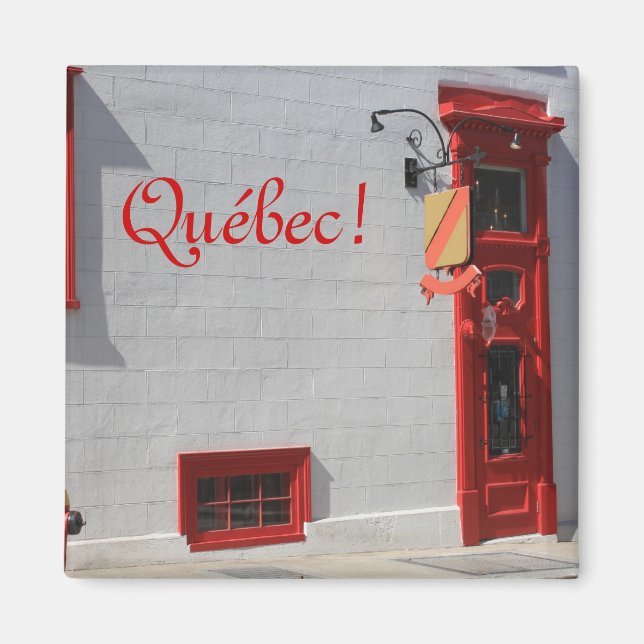 Quebec, Canada Magnet (Front)