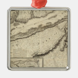 Quebec, Canada Metal Tree Decoration