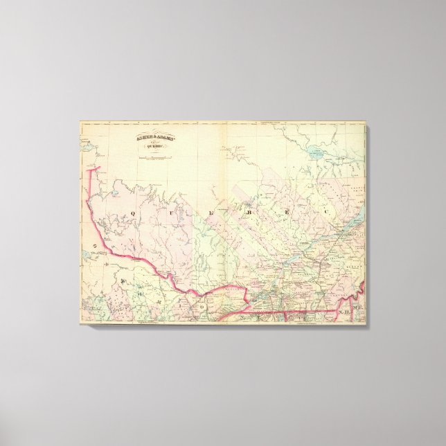 Quebec Canvas Print (Front)