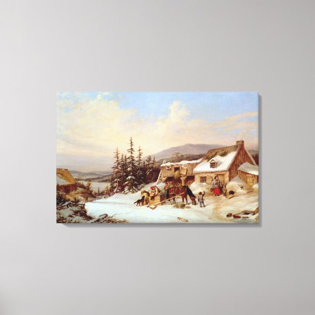 Quebec Canvas Print (Front)
