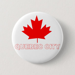 Quebec City 6 Cm Round Badge