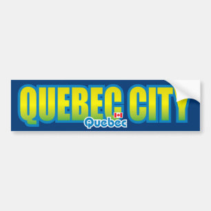 Quebec City Bumper Bumper Sticker