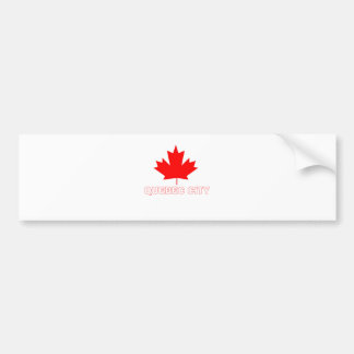 Quebec City Bumper Sticker