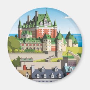  Quebec City  Canada Magnet