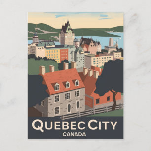  Quebec City  Canada Postcard