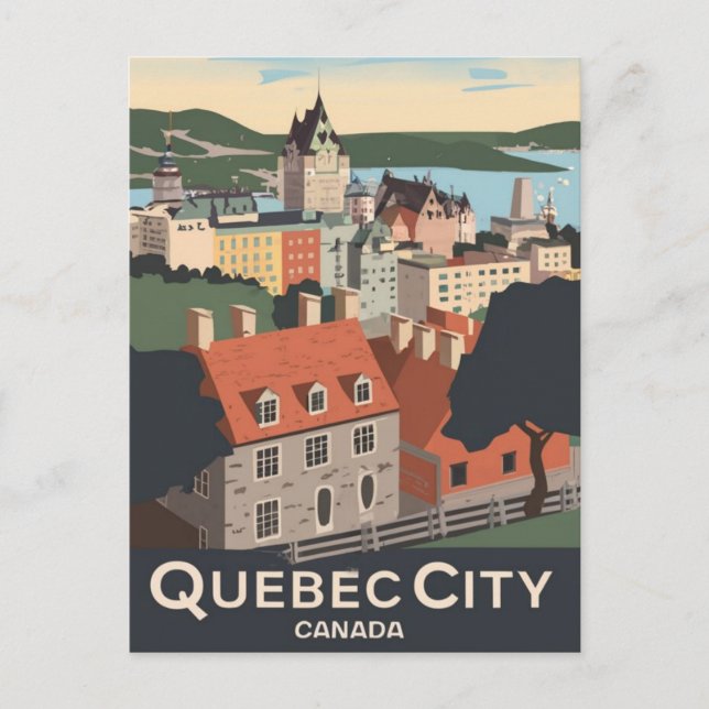  Quebec City  Canada Postcard (Front)
