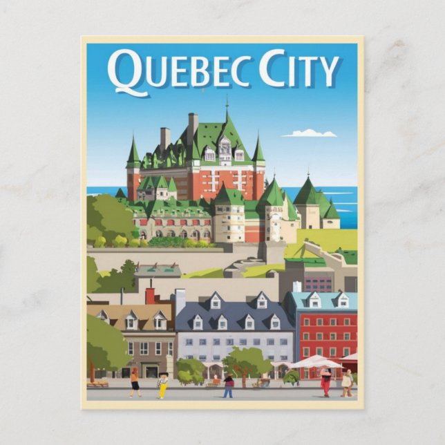  Quebec City  Canada Postcard (Front)