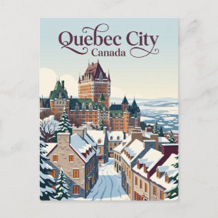 Quebec City Canada Postcard