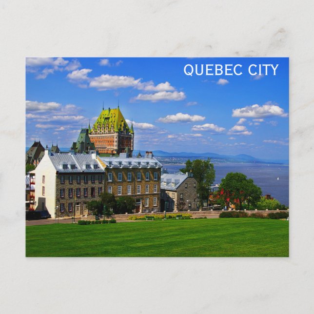 Quebec City Canada Travel Photo Postcard (Front)