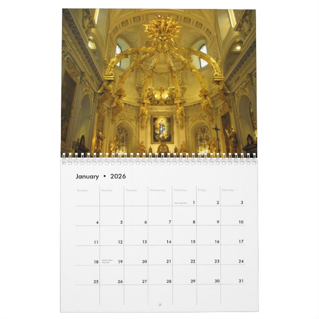 Quebec City Canda 2013 Travel Calendar (Jan 2026)